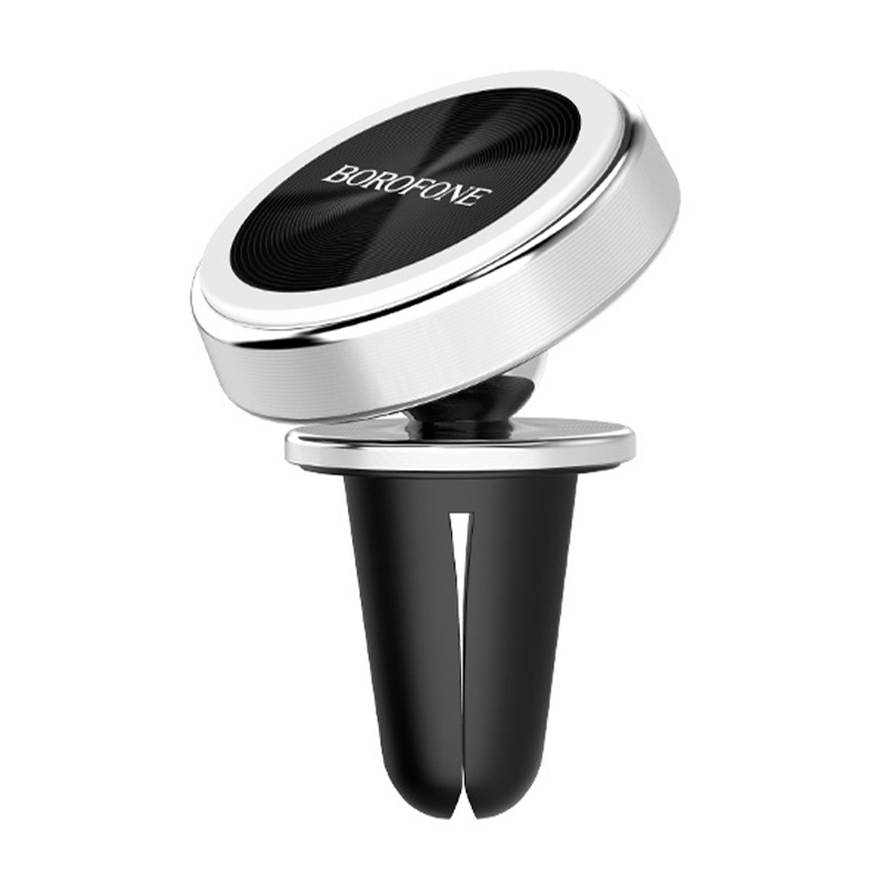 Автомобильный держатель магнитный Borofone BH6 Platinum (зажим) - 1