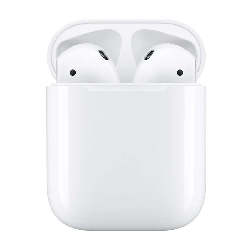 Беспроводные наушники Apple AirPods 2 с зарядным футляром