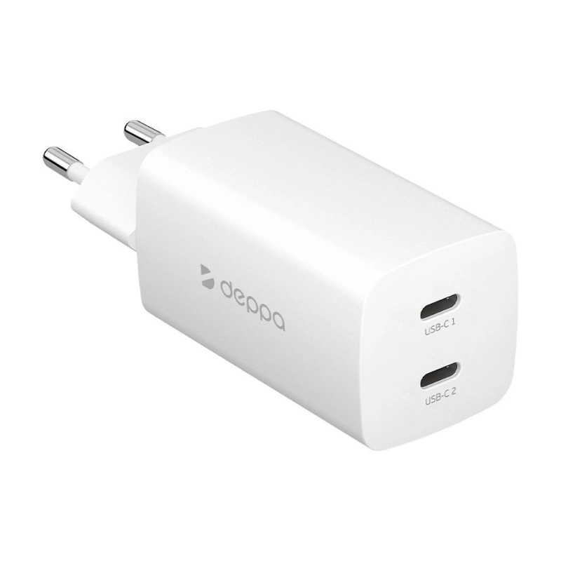 Сетевое зарядное устройство Deppa Wall Charger GaN 65 Вт