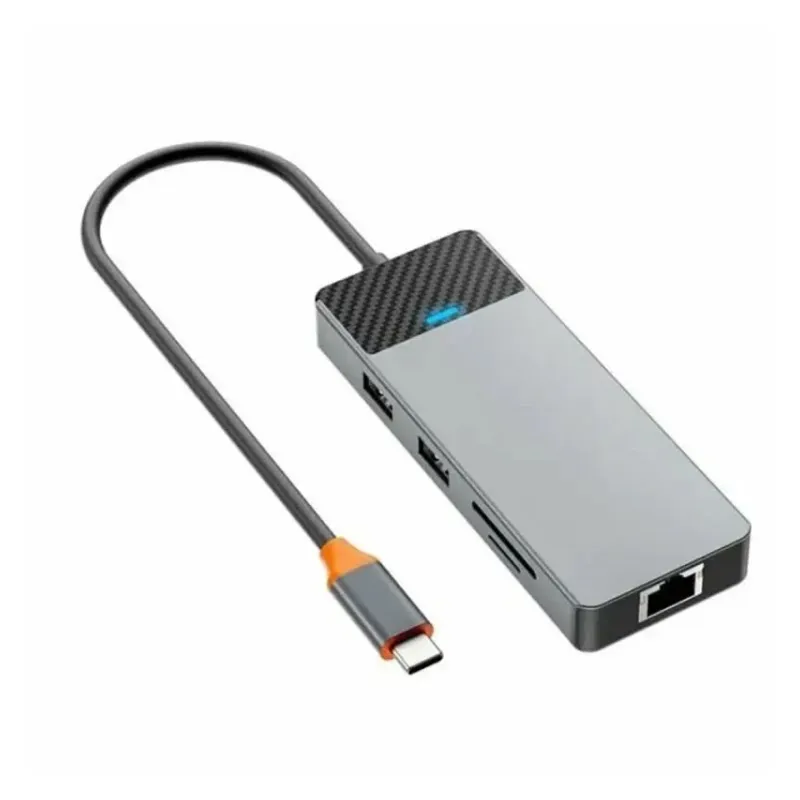 Адаптер-разветвитель для компьютера WIWU Linker A923RPT (9в1)