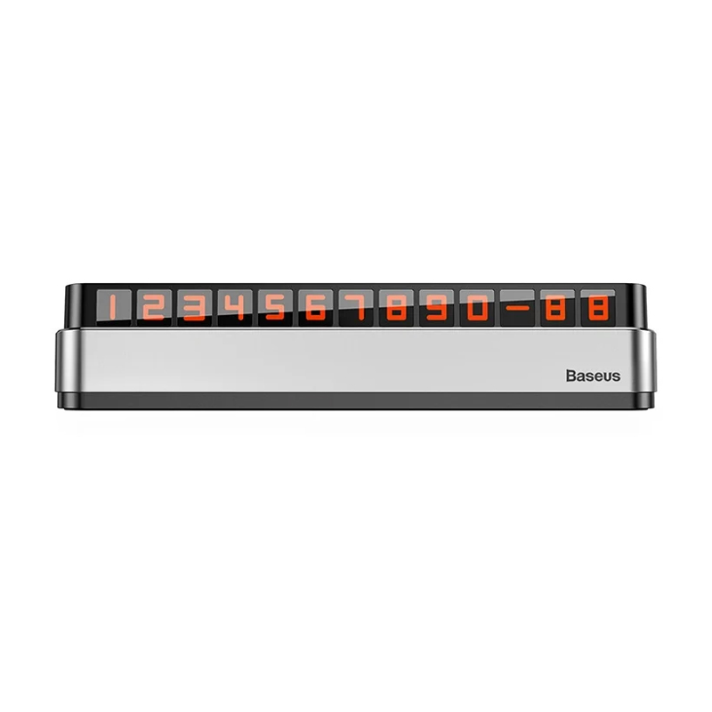 Автомобильная визитка Baseus Moonlight Box Temporary Parking Number Plate