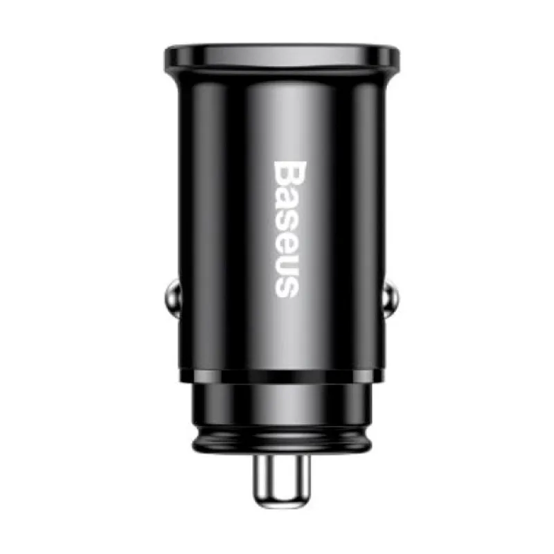 Автомобильное зарядное устройство Baseus Square metal A+C 30 Вт