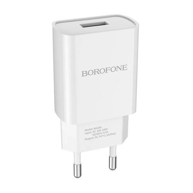 Сетевое зарядное устройство Borofone BA20A 10.5 Вт - 1