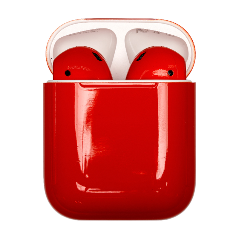 Беспроводные наушники Apple AirPods 2 с зарядным футляром - 1