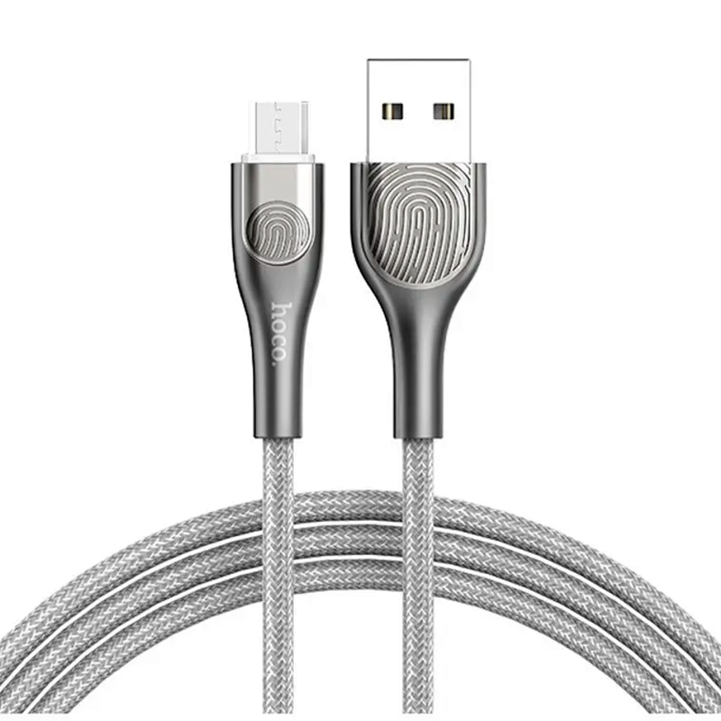 Дата-кабель Hoco U59 Micro 1.2 м, чёрный - 1