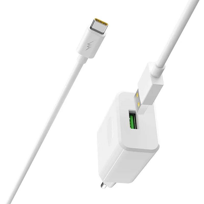 Сетевое зарядное устройство + кабель Micro Borofone BA32A 18 Вт, белый - 2