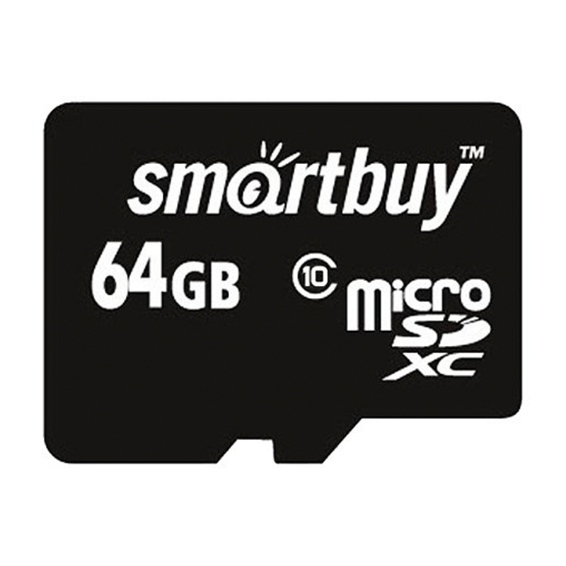 Карта памяти SmartBuy SB64GBSDCL10-01, 64 ГБ - 1