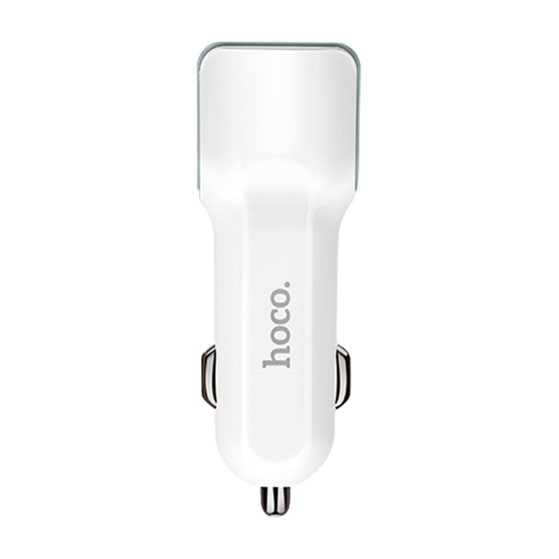 Автомобильное зарядное устройство + кабель Micro Hoco Z23 12 Вт, белый - 1