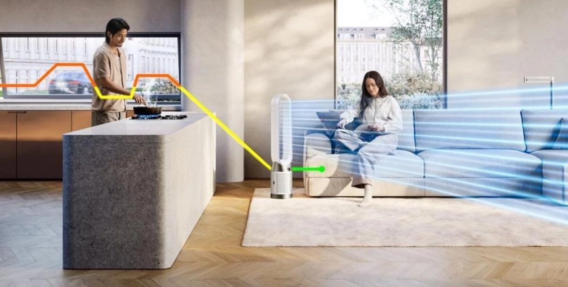 Очиститель воздуха Dyson Purifier Cool PC1 TP11 чёрный, никель Очиститель воздуха Dyson Purifier Cool PC1 TP11 чёрный, никель - 2