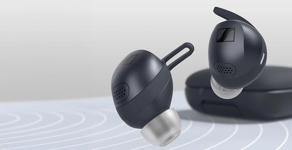 Беспроводные наушники Sennheiser Momentum Sport чёрный Беспроводные наушники Sennheiser Momentum Sport чёрный - 5