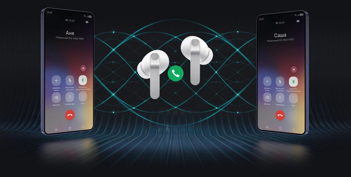 Беспроводные наушники Samsung Galaxy Buds 4 Pro белый Беспроводные наушники Samsung Galaxy Buds 4 Pro белый - 2