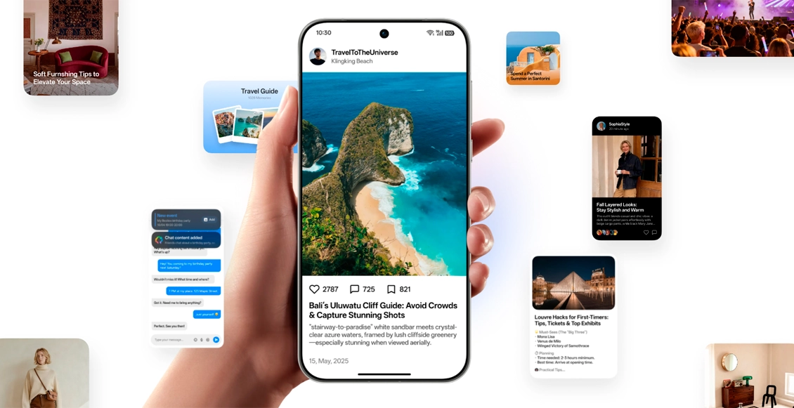 Смартфон Oppo Find X9 Pro 16/512 ГБ белый (2sim) Смартфон Oppo Find X9 Pro 16/512 ГБ белый (2sim) - 5