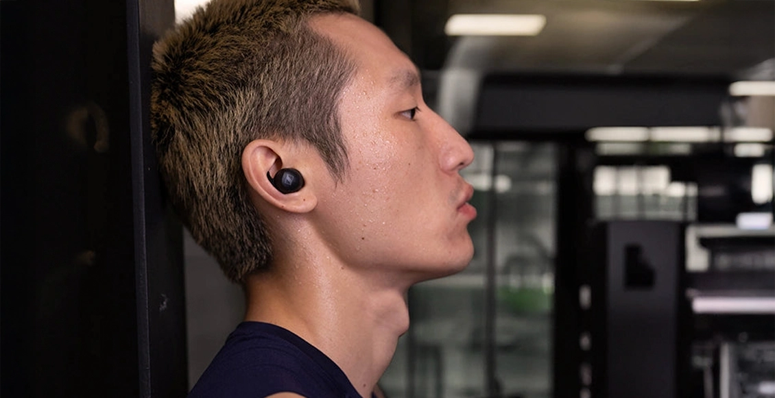 Беспроводные наушники Sennheiser Momentum Sport чёрный Беспроводные наушники Sennheiser Momentum Sport чёрный - 1