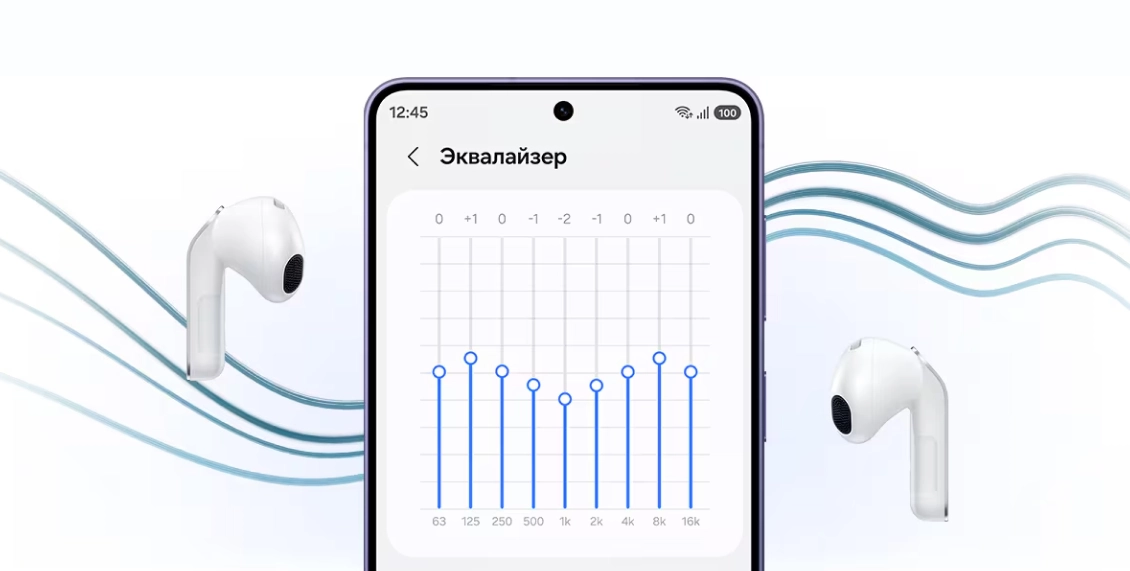 Беспроводные наушники Samsung Galaxy Buds 4 чёрный Беспроводные наушники Samsung Galaxy Buds 4 чёрный - 2