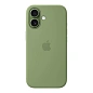 Клип-кейс (накладка) Silicone Case для Apple iPhone 17 силикон, хаки