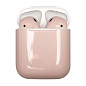 Беспроводные наушники Apple AirPods 2 с зарядным футляром пудровый