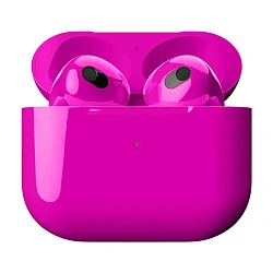 Беспроводные наушники Apple AirPods 3 with MagSafe "глубокий розовый" (полная покраска)