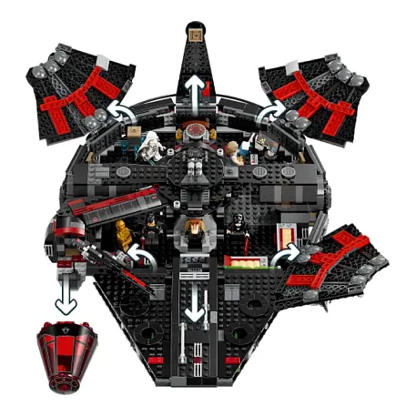 Конструктор LEGO Disney Star Wars The Dark Falcon, 1579 шт - 2