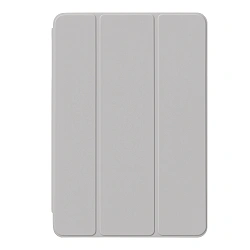 Чехол-книжка c отделением под стилус  Smart Case для Apple iPad Pro 13" (2024 / 2025) (Уценка) светло-серый