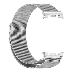 Миланский сетчатый браслет Doossy для Samsung Galaxy Watch 8/8 Classic/9 сталь серебристый
