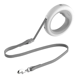 Поводок для собак Xiaomi Moestar UFO Retractable Leash 2 (Уценка) серый