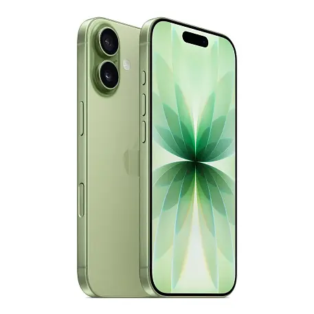 Смартфон Apple iPhone 17 256 ГБ зелёный (1sim + eSim) - 2