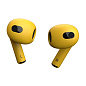 Беспроводные наушники Apple AirPods 3 жёлтый матовый (полная покраска) (1016) - 2