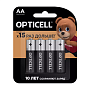 Батарейка Opticell Professional AA LR6-4BL, 4шт  - 1