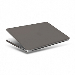 Чехол UNIQ Claro для Apple MacBook Pro 16" (2021 - 2026) пластик, серый матовый