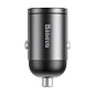 Автомобильное зарядное устройство Baseus Tiny Star Mini USB 30 Вт чёрный