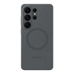 Клип-кейс (накладка) Samsung Silicone Magnet Case для Samsung Galaxy S26 Ultra силикон, чёрный
