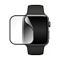 Защитное стекло 3D Premium для Apple Watch 42mm, черная рамка