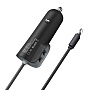 Автомобильное зарядное устройство + кабель Lightning Baseus Energy Station 18 Вт, чёрный - 1