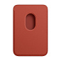 Кардхолдер Leather Wallet with Magsafe для Apple iPhone искусственная кожа, красный - 2