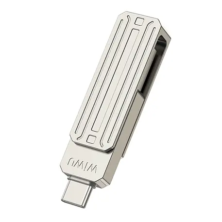 USB-флешка WIWU Infinite 3 in 1 128 ГБ (USB 3.0) серебристый - 3