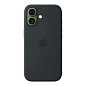 Клип-кейс (накладка) Silicone Case для Apple iPhone 17 силикон, чёрный