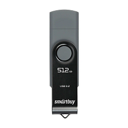 USB-флешка SmartBuy Twist Dual 512 ГБ (USB 3.1) серый