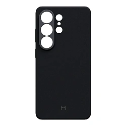 Клип-кейс (накладка) Magssory Eco Leather Case для Samsung Galaxy S26 Ultra экокожа, микрофибра, чёрный