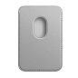 Кардхолдер Leather Wallet with Magsafe для Apple iPhone искусственная кожа, белый - 2