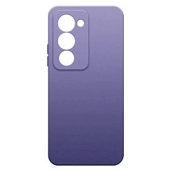 Клип-кейс (накладка) Silicone cover закрытый для Xiaomi Redmi 15 4G силикон, лавандовый