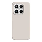 Клип-кейс (накладка) Silicone cover закрытый для Xiaomi 17 силикон, пудровый