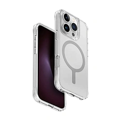 Клип-кейс (накладка) UNIQ Lifepro Xtreme MagSafe для Apple iPhone 16 Pro полиуретан, прозрачный