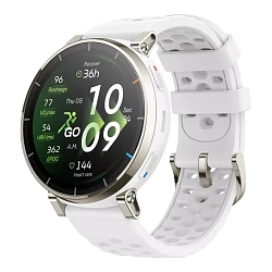 Умные часы Xiaomi Amazfit Active 3 Premium 45mm белый (белый ремешок)