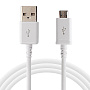 Дата-кабель Samsung оригинал Micro 1 м, белый - 1