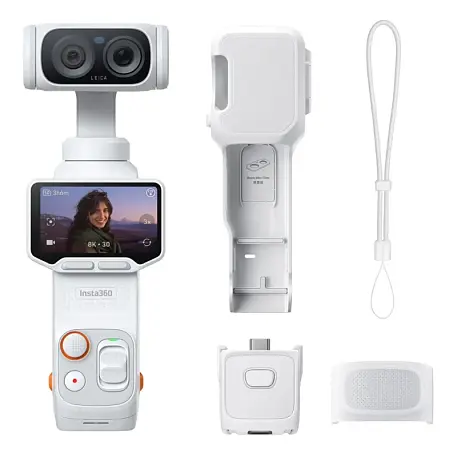 Экшн-камера Insta360 Luna Ultra Standard Bundle белый - 7