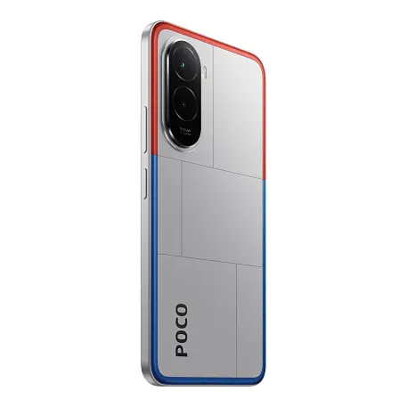 Смартфон Xiaomi Poco M7 4G 8/256 ГБ серебристый (2sim) - 4