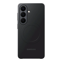 Клип-кейс (накладка) Samsung Slim Magnet Case для Samsung Galaxy S26 полиуретан, поликарбонат, алюминий, чёрный