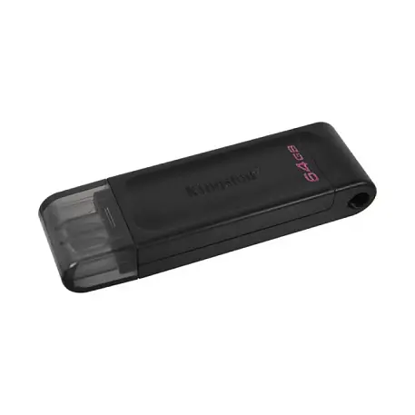 USB-флешка Kingston DataTraveler 70 64 ГБ (USB 3.2 (Type-C)) чёрный - 2