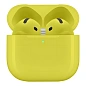 Беспроводные наушники Apple AirPods 4 (ANC) жёлтый глянец (полная покраска) (1016)