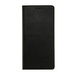 Чехол-книжка Premium Rich Boss для Realme 10 Pro искусственная кожа, чёрный